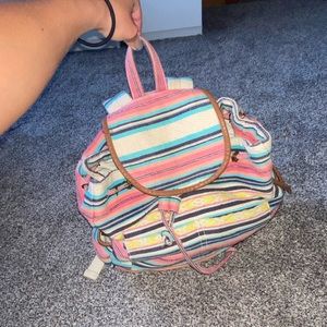 American Eagle Drawstring Beach Bag